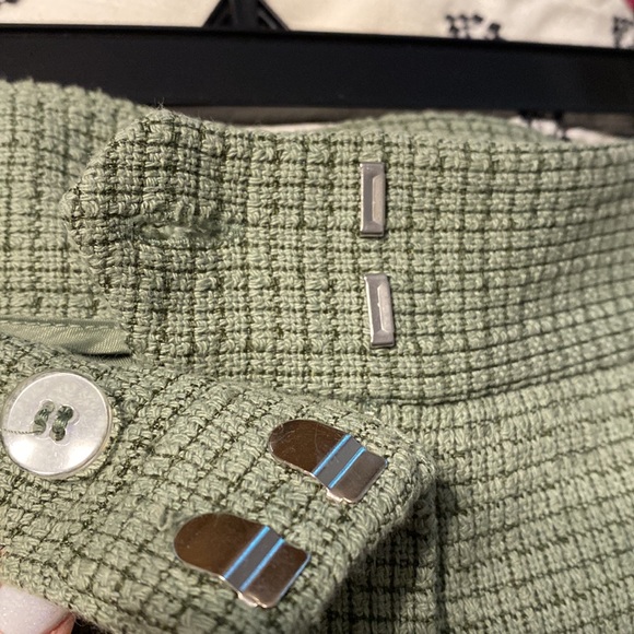 Green Tweed Shorts - Picture 12 of 12